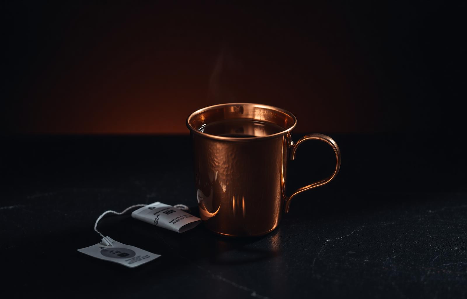 A copper cup of value